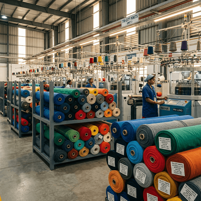 Knitting floor